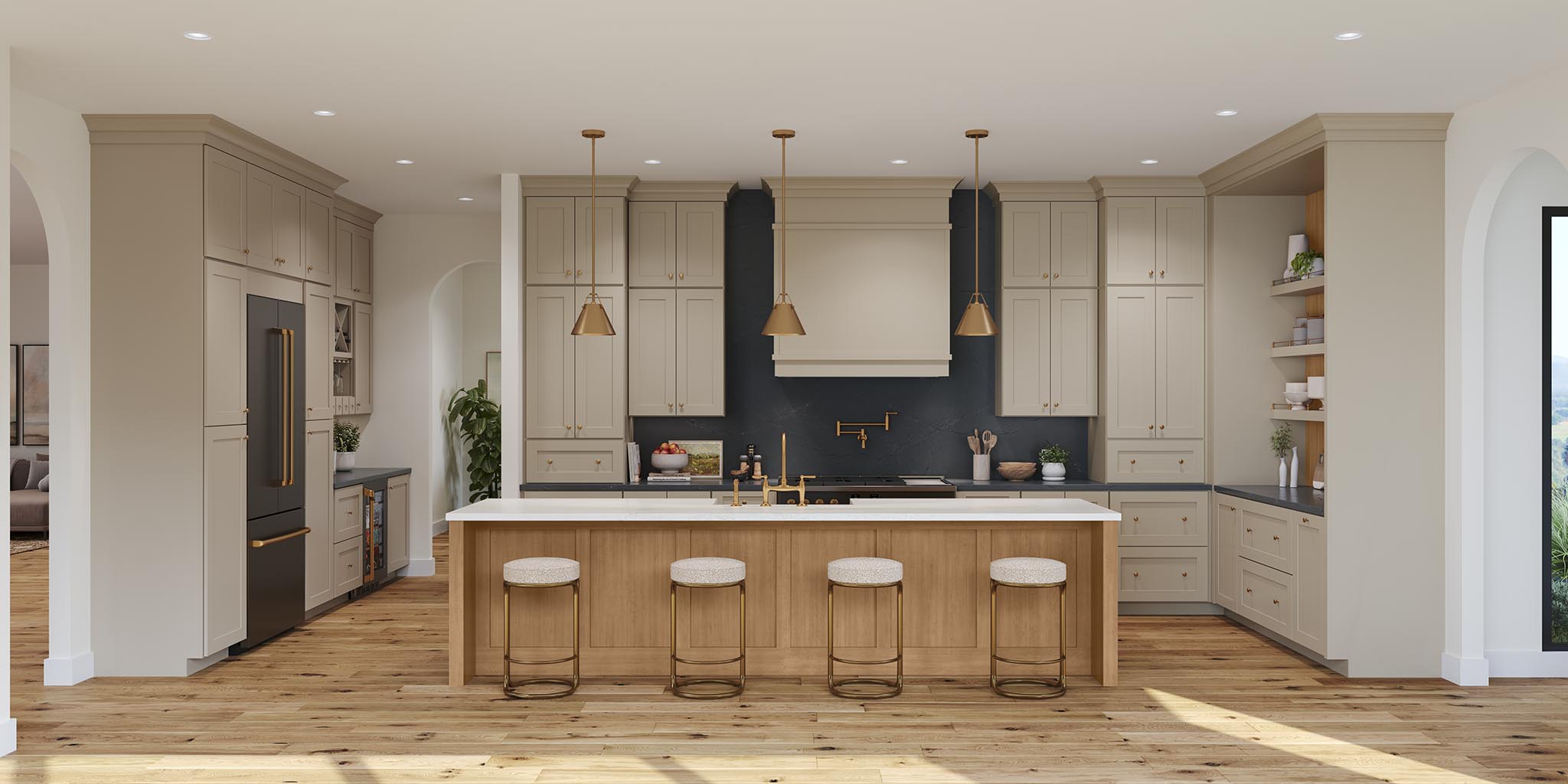 Design Style: Earthy Transitional