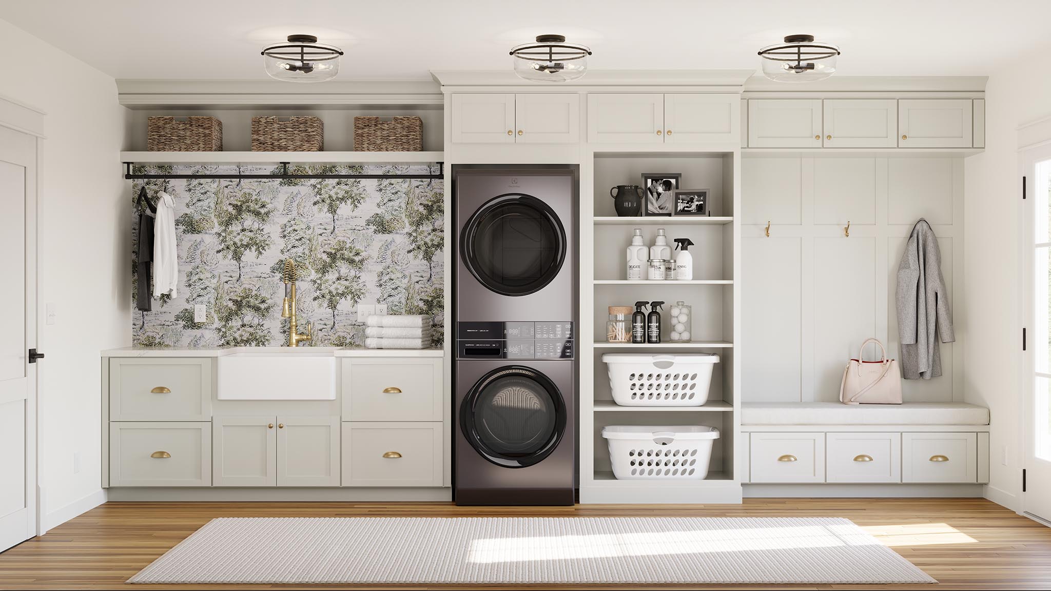 Organization For: The Multipurpose Mudroom