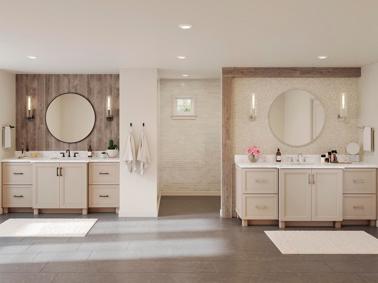 Dual Vanities